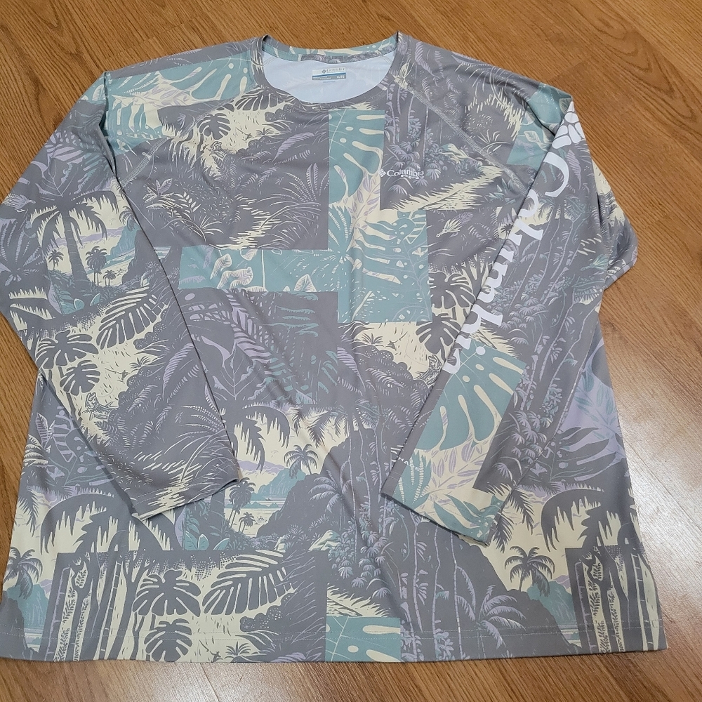 Men's Columbia PFG Sun Protection Shirt - Picture 2 of 5